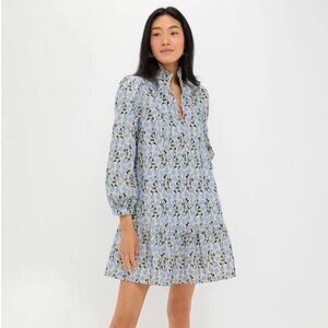 Tuckernuck Embroidered Blue Daisy Palmerston Dress